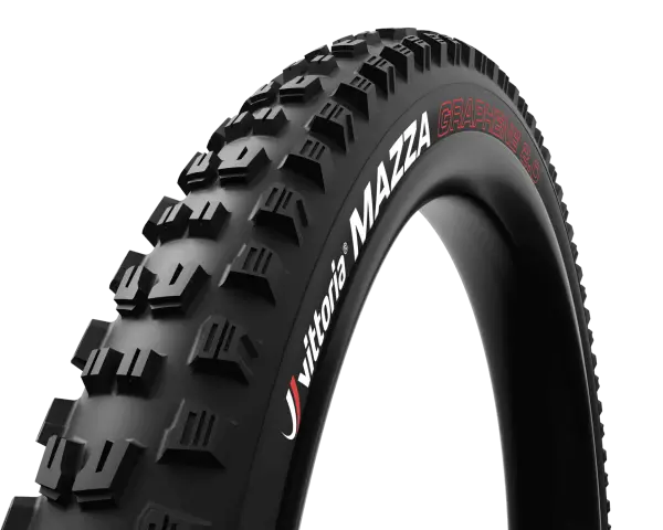 Pneumatico Vittoria Mazza Graphene 2.0 per moto enduro. La pressione gomme moto enduro è fondamentale per un grip ottimale.